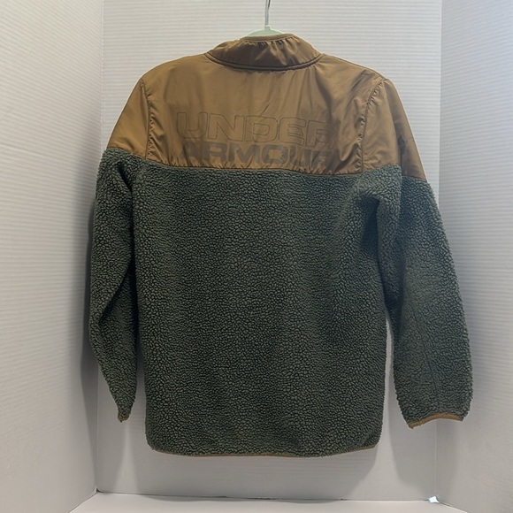 Under Armour Fuzzy Zip Up Sweatshirt - Picture 4 of 4